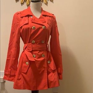 Calvin Kline Coral Trenchcoat
